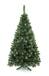 sosna diamentowa premium 220cm na stojaku choinka sztuczna
